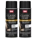 SEM Classic Coat Midnight Black Vinyl Leather Car Paint SEM 17013, 2 Pack