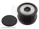 ADN161310 BLUE PRINT Generator Freewheel for Mercedes-Benz