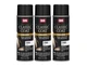 SEM 17093 Classic Coat Flexible Coating Black Interior Vinyl Leather 12oz 3 Cans