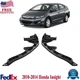 Front Bumper Bracket Left & Right Side For 2010-2014 Honda Insight