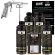 U-POL Raptor Tintable Spray-On Truck Bed Liner Spray Gun, 4 Quarts