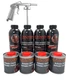 Canyon Epoxy Black Spray-On Truck Bed Liner Kit w/ Spray Gun &ndash; Durable & Easy