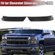2pcs For Chevrolet Silverado 1500 2016-2018 Front Bumper Body Filler Panel Black