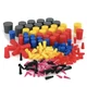 High Temp Masking Supply 235 Piece Silicone Rubber Plug Set - Sizes 1/32" to ...
