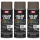 SEM Color Coat Bluebird Brown Vinyl Spray Auto Paint Aerosol 12 oz. 15483, 3 Pk