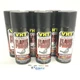 VHT SP102-6 PACK FLAT BLACK High Temperature Flame Proof Header Paint - 11 oz