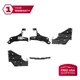 Front Bumper Reinforcement + Bracket Kit For 1998-2000 Toyota Tacoma 4WD