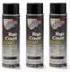 POR-15 45818 Top Coat Gloss Black Spray Paint, 15 Fluid Ounces (3 Pack)