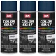 SEM Color Coat Pacific Blue Vinyl Spray Auto Paint 12 oz. SEM 15643, 3 Pack