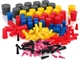 High Temp Masking Supply 235 Piece Silicone Rubber Plug Set - Multicolor 
