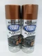 Rust-Oleum 311257 Peel Coat Blasted Copper Peelable Rubber Coating 11 oz, 2 Cans