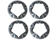 4x BMW Genuine X1 U11 Style 866 18" OUTER WHEEL HUB CAP COVER 36135A1FC75 NEW