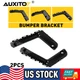 For 2014-2016 TOYOTA Corolla Pair Front Bumper Cover Support Brackets