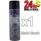 U-Pol Power Can MATT BLACK Paint 500ml Car Spray Aerosol