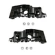 For 14-15 Silverado Front Bumper Retainer Brace Support Left Right SET PAIR