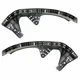 Fits 10-14 Insight Hatchback Front Bumper Retainer Mounting Bracket SET PAIR