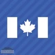 Canadian Flag Maple Leaf Vinyl Decal Sticker Canada