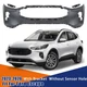 Primed Upper Front Bumper Cover For 2023-2025 Ford Escape Without Sensor Holes