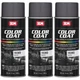 SEM Paint Carpet Plastic Vinyl Fast Dry Flat Graphite Aerosol 12 oz. 15303, 3 Pk