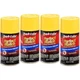 Duplicolor BFM0363 (4-Pack), Perfect Match Aerosol Paint Ford BZ, Chrome Yellow