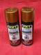 2-Cans of VHT SP402 Burnt Copper High Temperature Engine Metallic Spray Paint