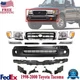 Front Bumper Kit + Grille Chrome +Head & Corner Lights For 98-2000 Toyota Tacoma
