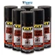 VHT SP139-6 PACK GM SATIN BLACK Engine Enamel High Heat Drive Train Paint  11oz