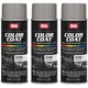 SEM Color Coat Paint Carpet Plastic Vinyl Medium Gray Aerosol 12 oz. 15393, 3 Pk