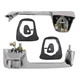 For 1962-1965 MOPAR B-Body Door Handles. Sold as a Pair Trim Parts