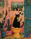 Black Abstract Paint by Numbers Kit for Adults Beginners 16x20 Inch Gift