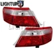 Left Right Sides Pair Rear Brake Tail Lights for 2007-2009 TOYOTA CAMRY