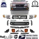 New Front Bumper + Grille Assembly Kit For 1998-2000 Toyota Tacoma
