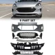 FITS 2020 2021 2022 FORD ESCAPE COMPLETE FRONT BUMPER COVER WITH GRILL FOG COVER
