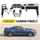 30PCS Carbon Fiber Interior Decoration Trim Full Set For 2015-2023 Ford Mustang