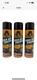 Gorilla Truck Bed Liner Coating 3x 14.3oz Aerosol Spray Durable Protection 