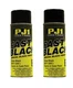 (2) New PJ1 500&deg; Fast Black Gloss Black Motorcycle Engine Barrel & Case Paint