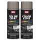 SEM Color Coat Opel Gray Vinyl Spray Auto Paint Aerosol 12 oz. 15803, 2 Pack