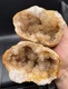 Fossilized Indiana Geode Quartz Crystal Whole Agate crinoid calyx 1,710 Grams