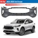 Primed Upper Front Bumper Cover For 2023-2026 Ford Escape Without Sensor Holes