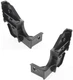 For 1998-2000 Tacoma Bumper Bracket Front Plastic SET PAIR