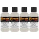 3oz Bright White Color Urethane Tint Concentrate for Bed Liner Coatings - 4 Pack