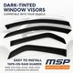 Window Visor Out-Channel Sun Guard 2.0MM 4pc 01-2003 Ford F150 F-150 Super Crew