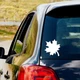 Maple Leaf Vinyl Decal Sticker Car Truck Window Laptop Fall Autumn
