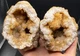 Fossilized Indiana Geode Quartz Citrine 1/2 Agate crinoid calyx 1,800 Grams