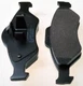 FOR DENCKERMANN ZAWIESZENIE B111304 HAM PADS. FRONT FORD FIESTA 95- KA 96- MAZA