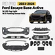 For 2023-2026 Ford Escape Front Bumper Set W/Fog Light Air Deflector W/o Camera