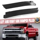 For 2016 2017 2018 Chevrolet Silverado 1500 Front Bumper Filler Panel Left&Right