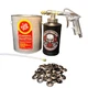 Amber Fluid Film Pro Undercoating Gun - 360 Wand Kit (2 B Quart Bottles) 