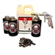 NHOU V3 Clear Pro Undercoating Gun Kit (3 B Quart Bottles)