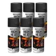 Rust-Oleum 248903-6PK Automotive High Heat 12 Ounce (Pack of 6), Flat Black 